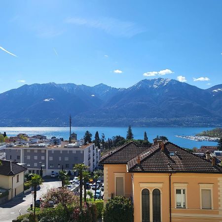 Ferienwohnung Montana Lago Locarno Bagian luar foto