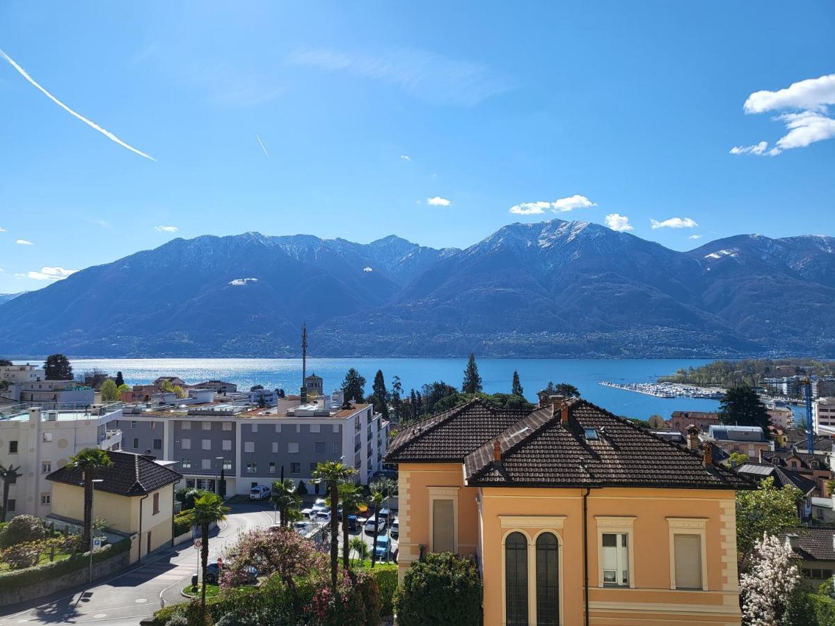 Ferienwohnung Montana Lago Locarno Bagian luar foto