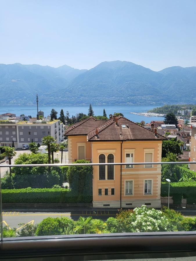 Ferienwohnung Montana Lago Locarno Bagian luar foto