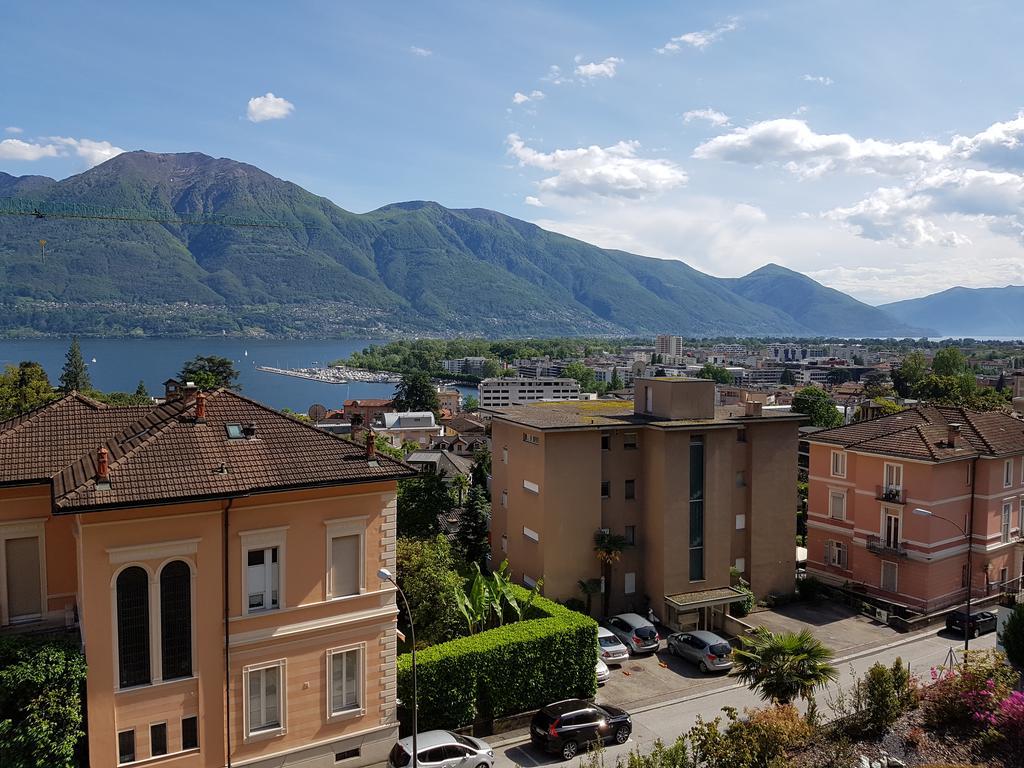 Ferienwohnung Montana Lago Locarno Bagian luar foto